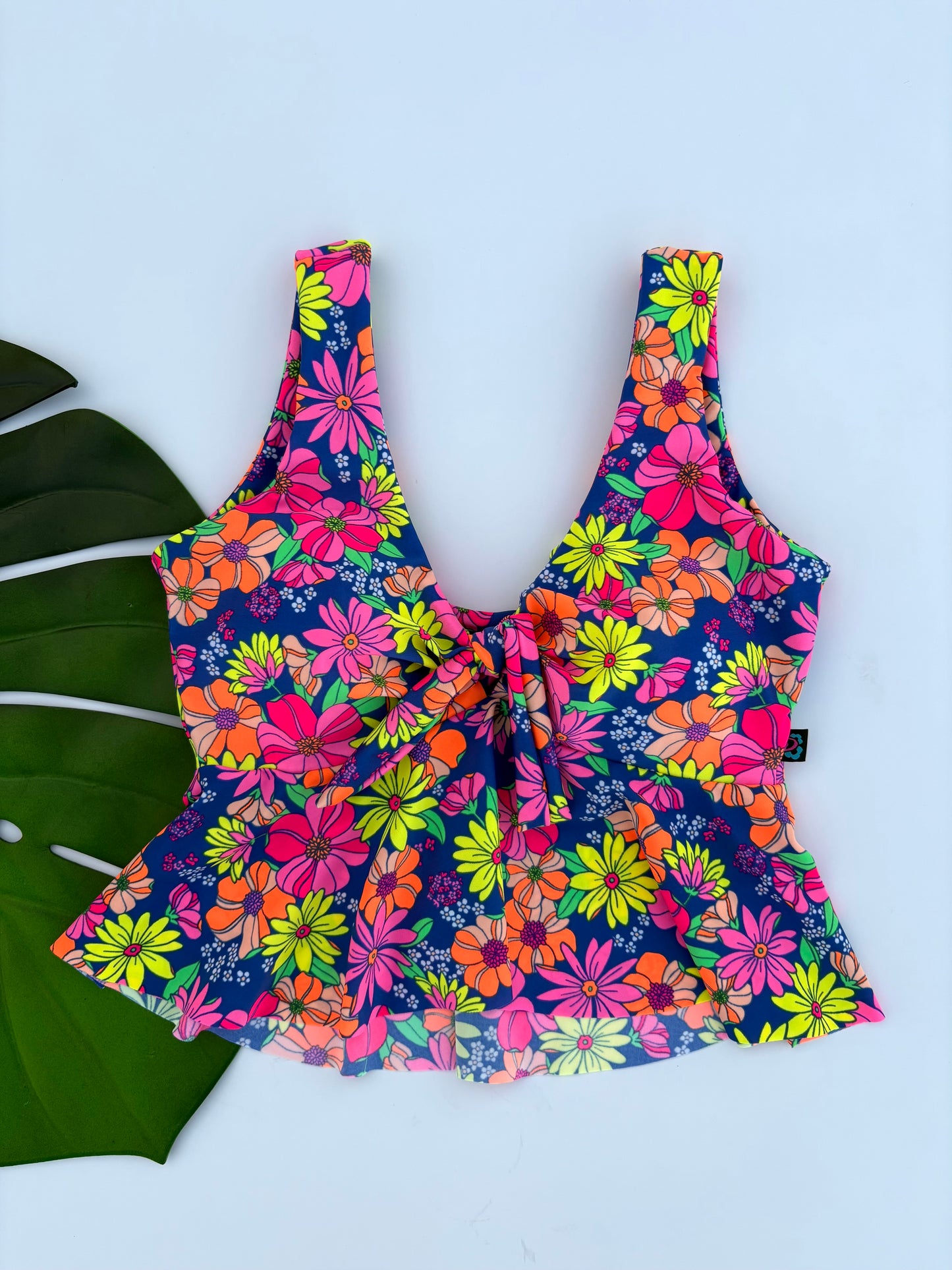 Top peplum  estampado a elección