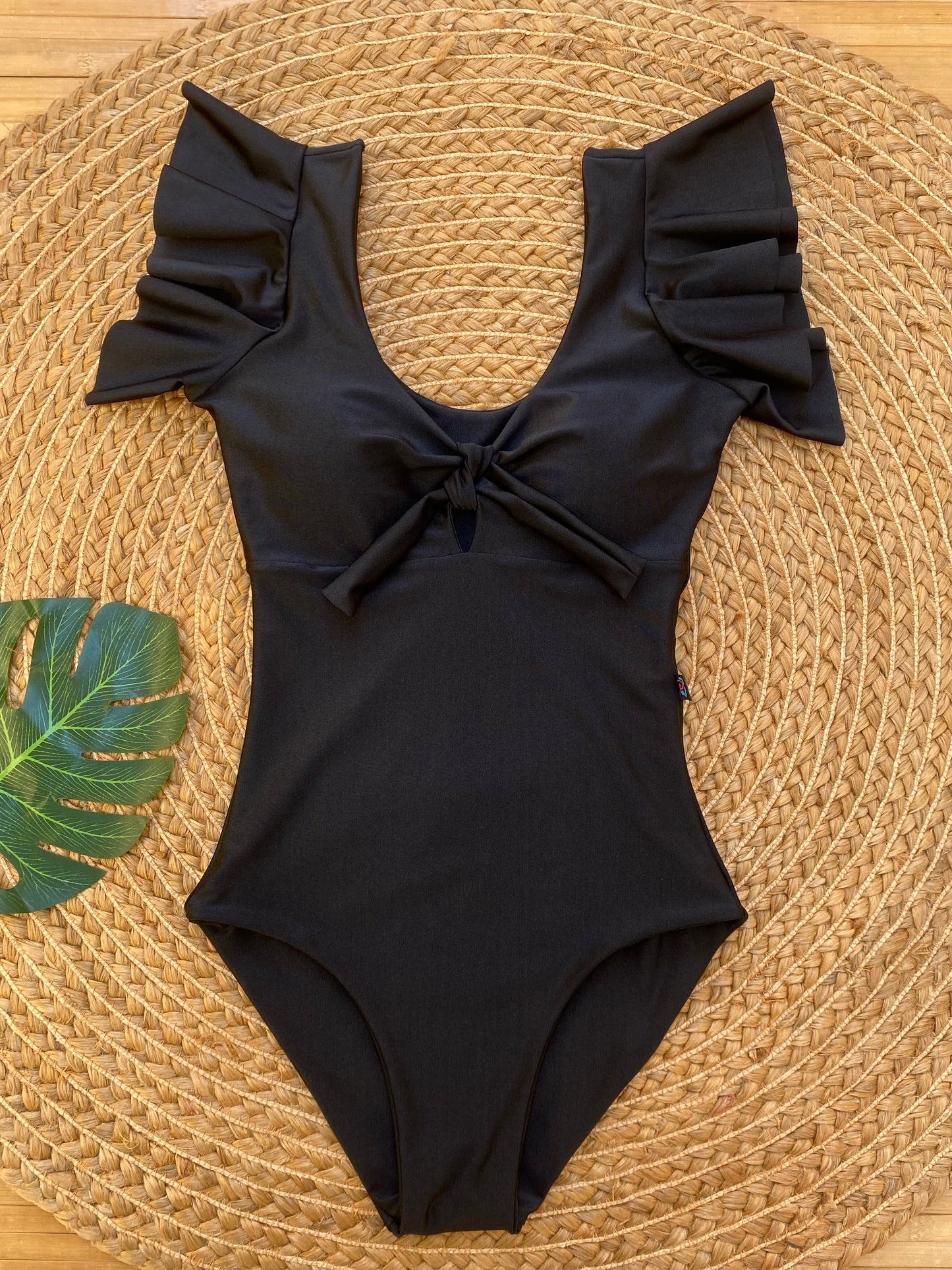Traje de baño Amarantino negro