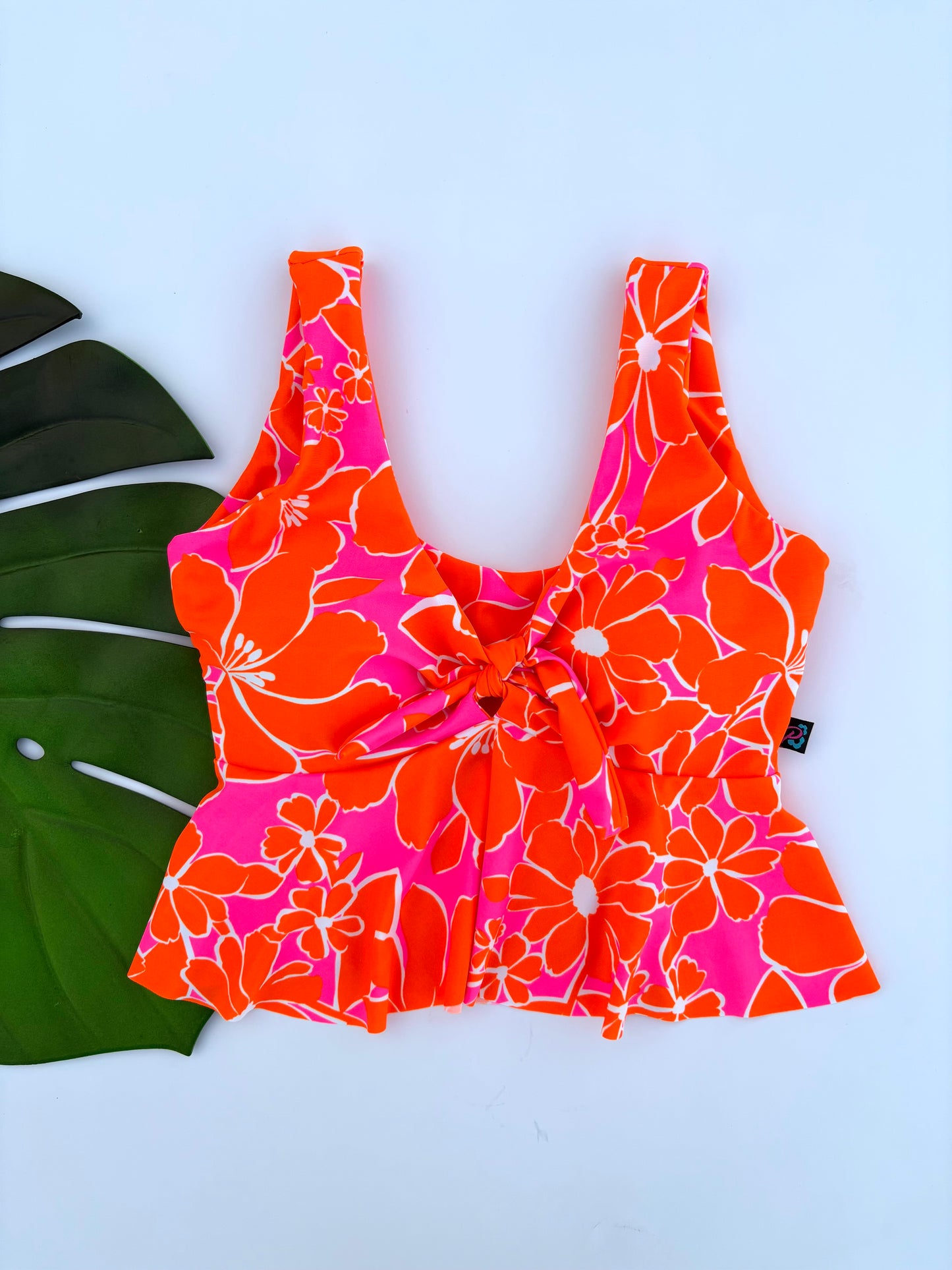 Top peplum  estampado a elección
